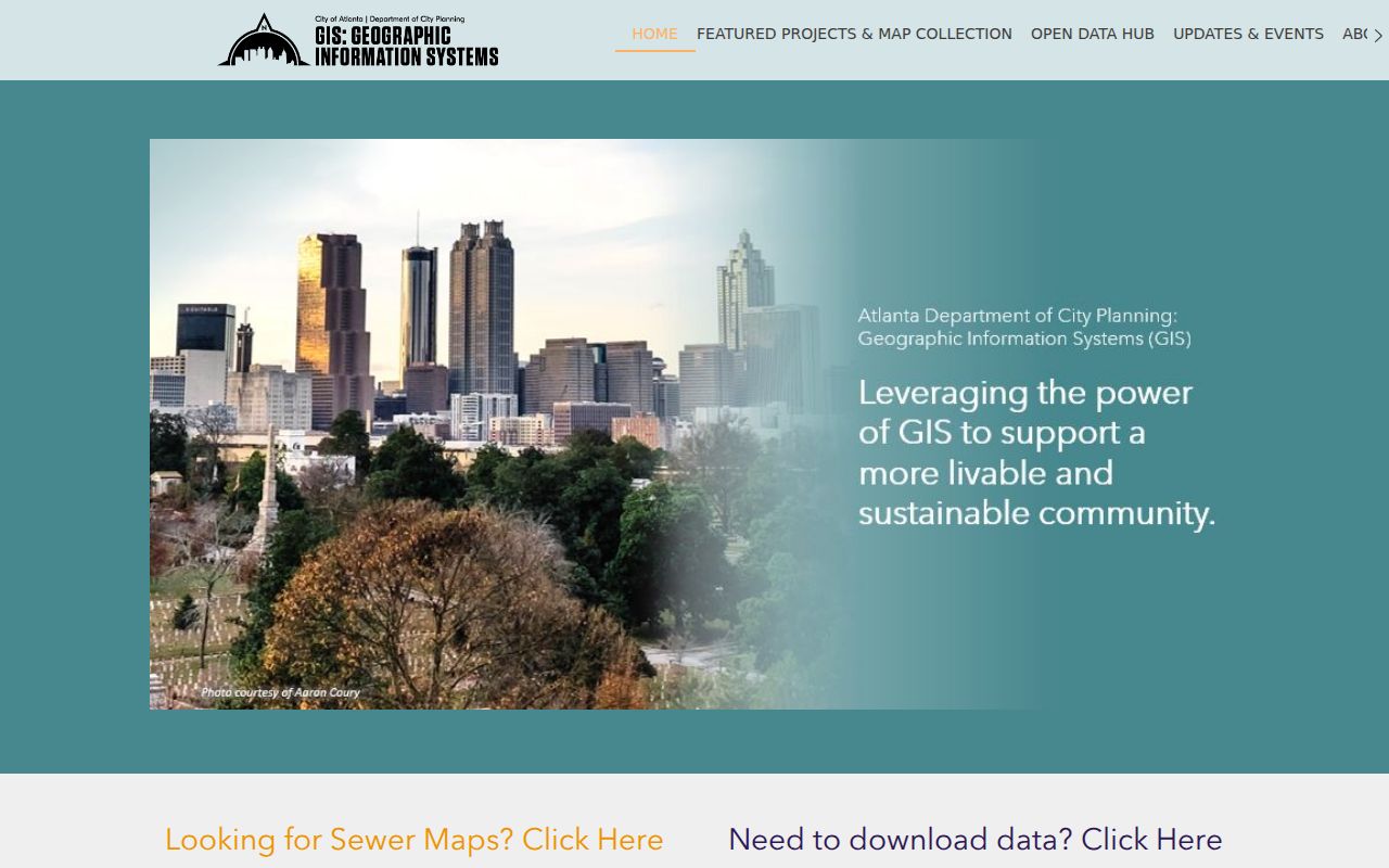 Atlanta people search GIS property portal