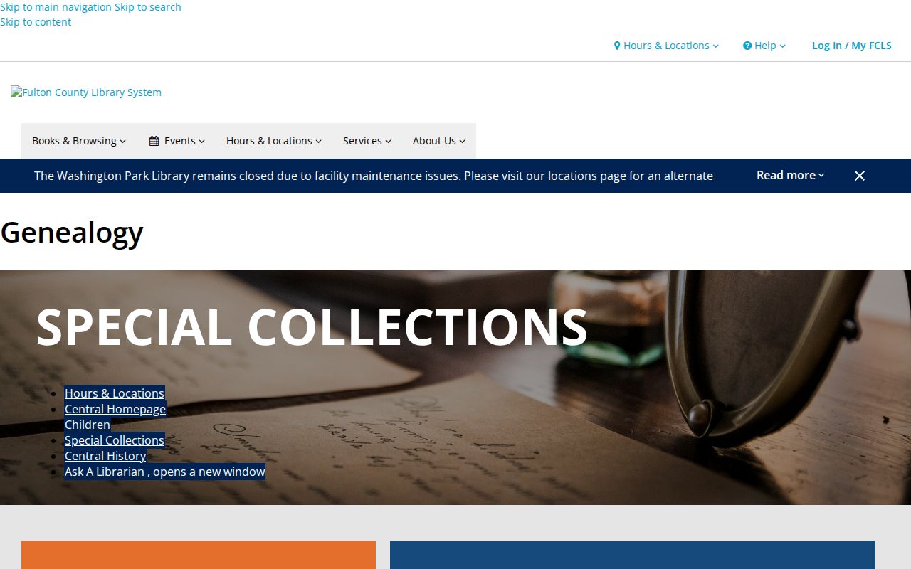 Atlanta people directories genealogy collection
