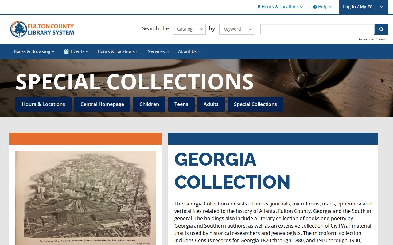 Atlanta directory research in Fulton Library Georgia History